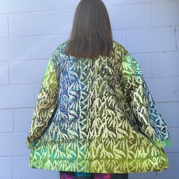 Picture of batik kimono jacket