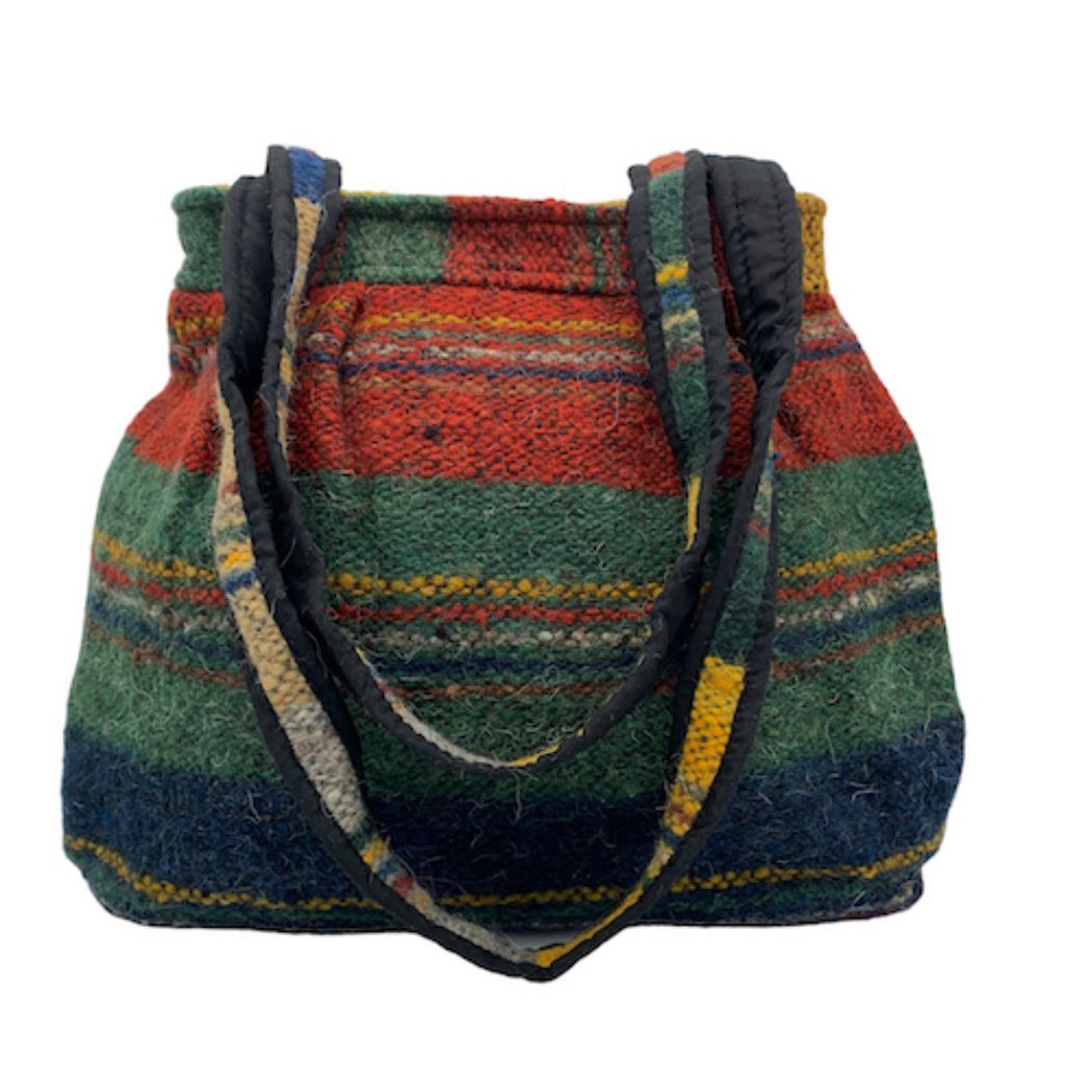 Picture of multi chica wool purse