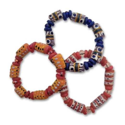 Picture of kids' beaded stretch bracelet