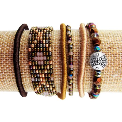 Picture of potpourri multi wrap bracelet 