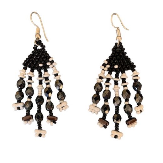 Picture of tutu beaded earrings