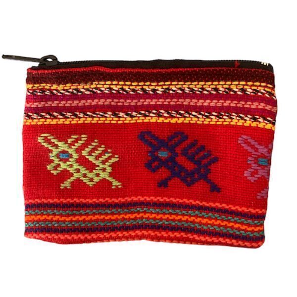 Picture of handwoven cotton pouch