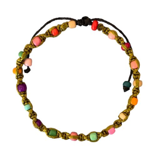 Picture of gumball beaded bracelet