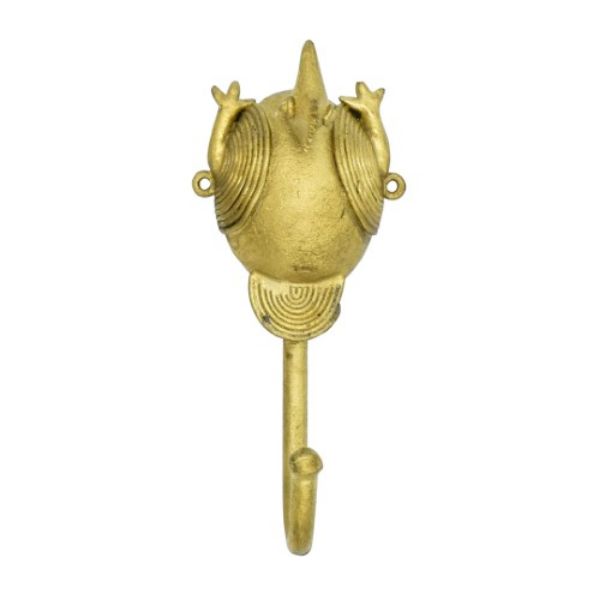 Picture of decorative brass hook