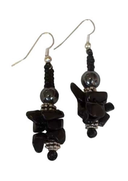 Picture of piedra beaded earrings