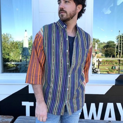 Picture of ikat shirt - three-quarter sleeve