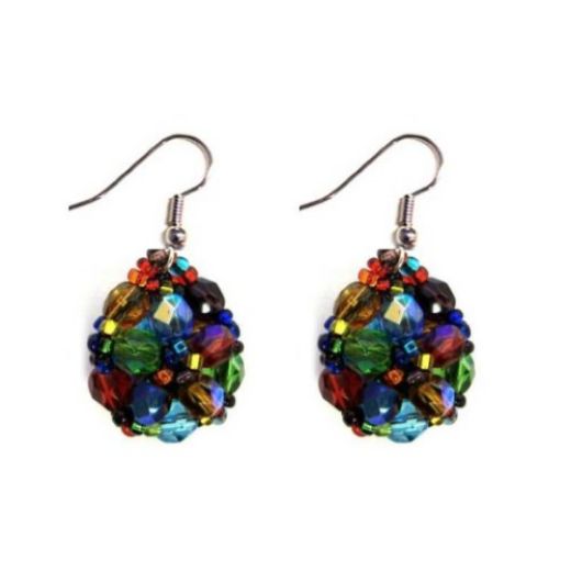 Picture of beaded turtle earrings