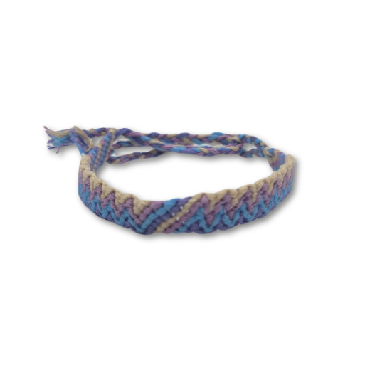 Picture of zigzag friendship bracelet bundle