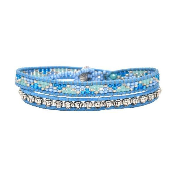 Picture of kampi beaded wrap bracelet