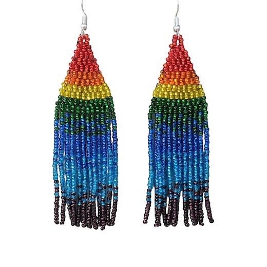 Picture of nomad beaded earrings