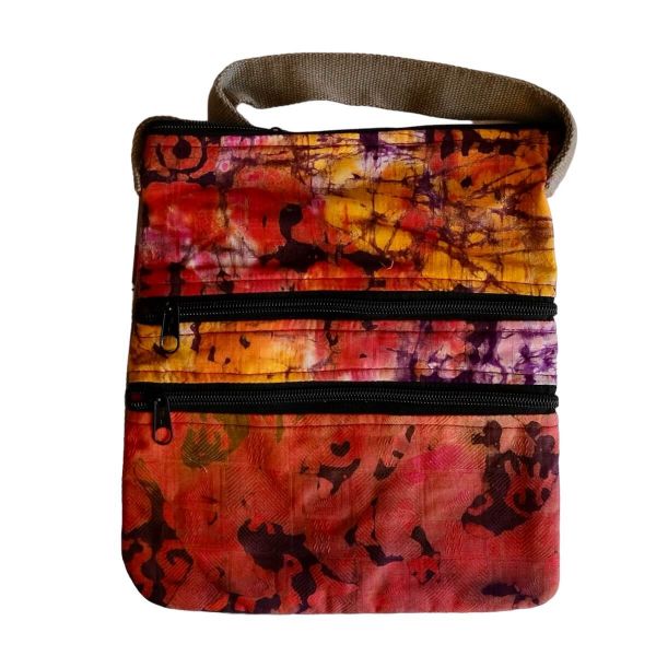 Picture of stripe batik bag