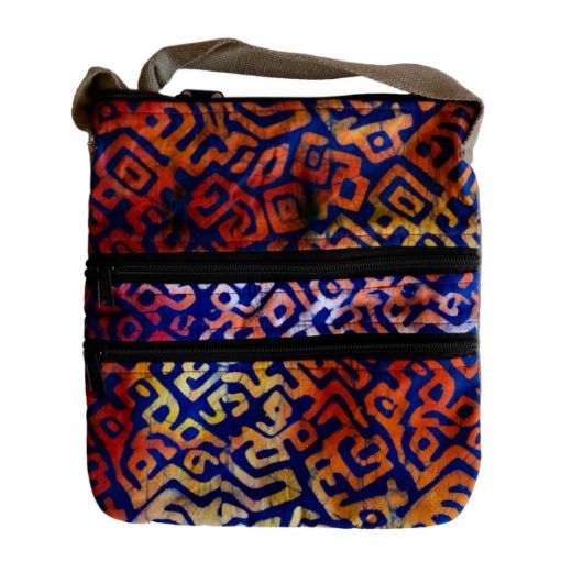 Picture of stripe batik bag