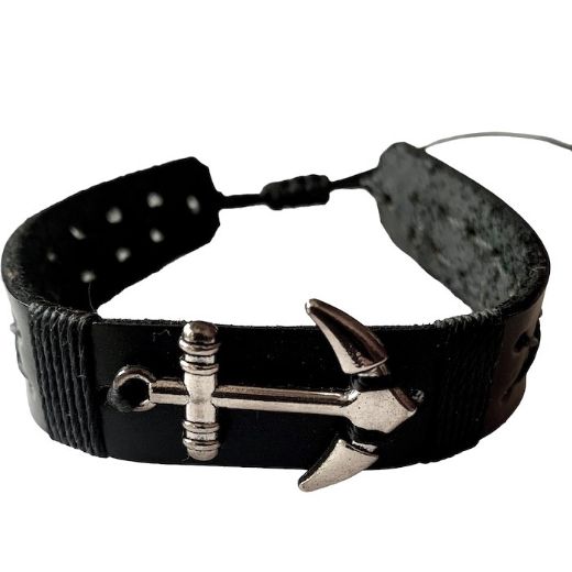 Picture of maritime leather bracelet
