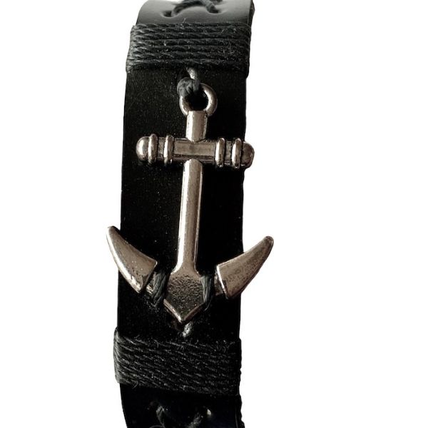 Picture of maritime leather bracelet