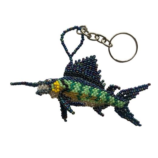Picture of beaded keychain deluxe