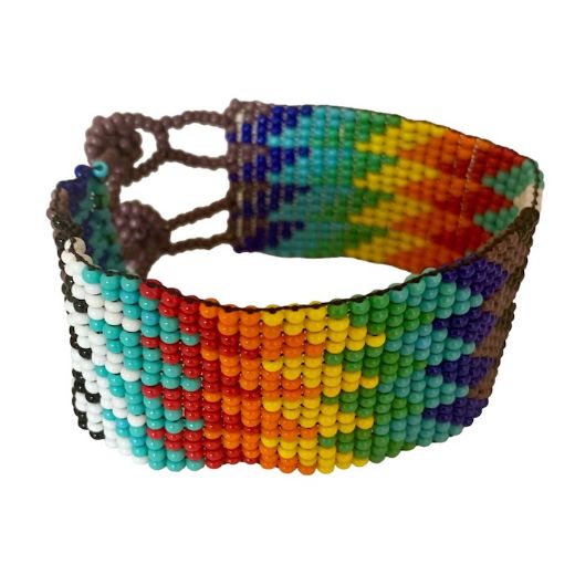 Picture of beaded rainbow berry bracelet