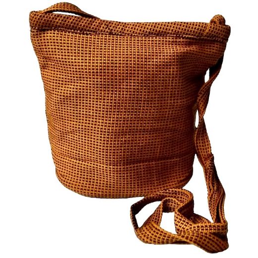 Picture of ikat bucket bag