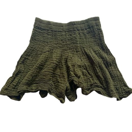 Picture of gauzy beach shorts