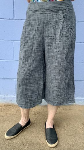 Picture of gauzy cotton safari pants