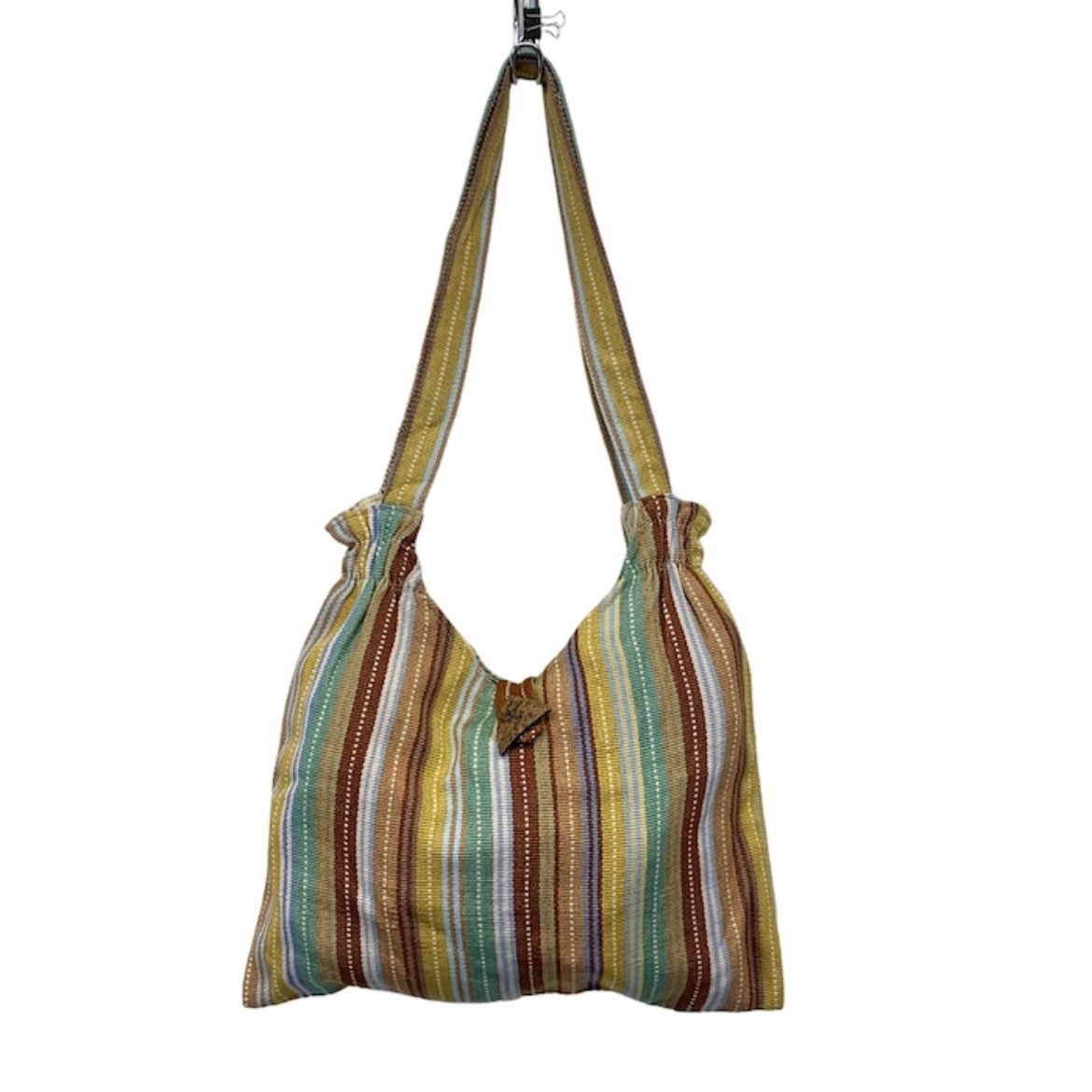 Picture of natural dye bucket bag