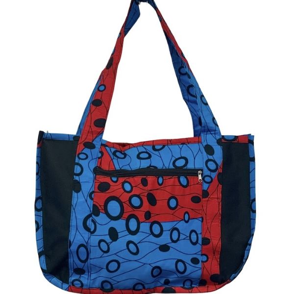 Picture of wavy batik tote