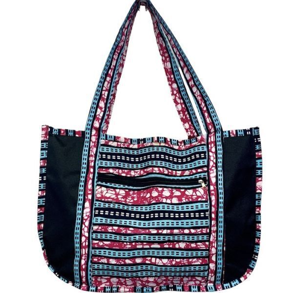 Picture of wavy batik tote