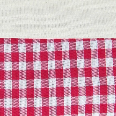 red gingham