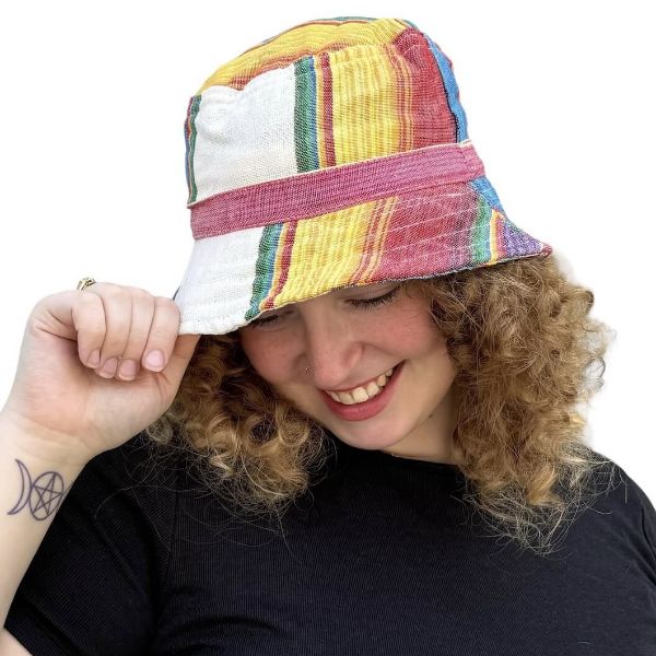 Picture of ikat bucket hat