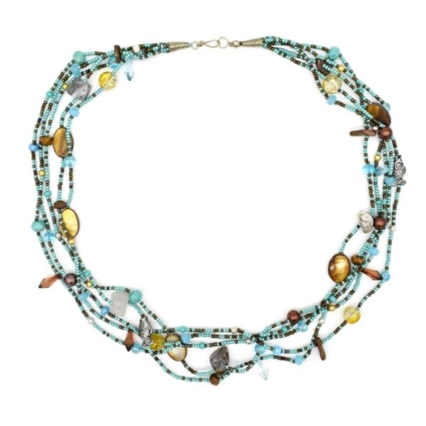 Picture of seashore beaded necklace