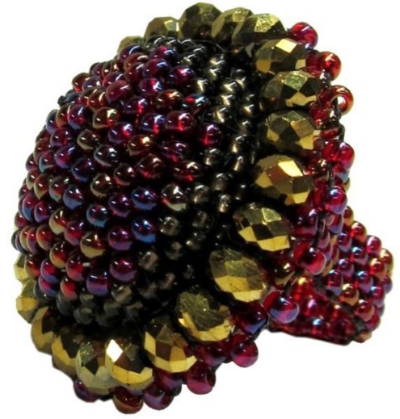 Picture of lamly beaded ring