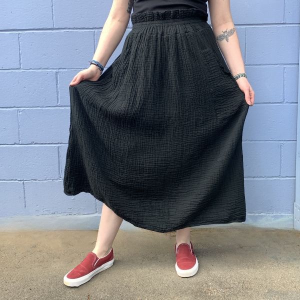 Picture of gauzy cotton skirt