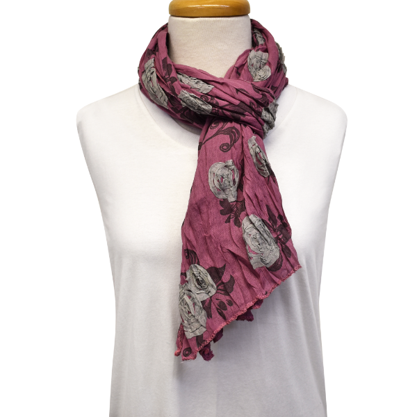 Picture of flower garden scarf