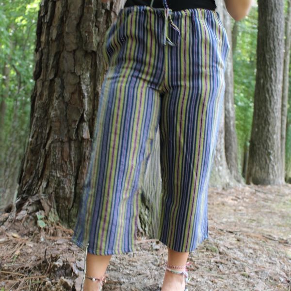 Picture of ikat cropped pants
