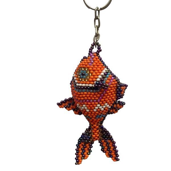 Picture of deluxe beaded keychain - ocean life