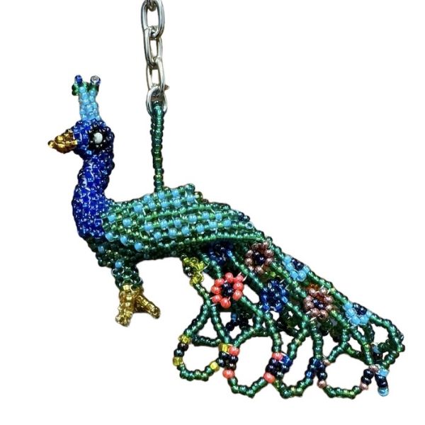 Picture of beaded keychain safari