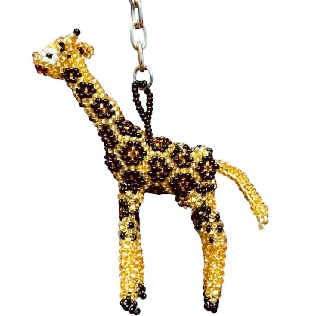 Picture of beaded keychain safari