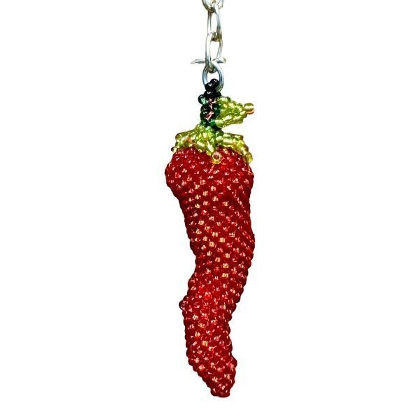 Picture of beaded keychain