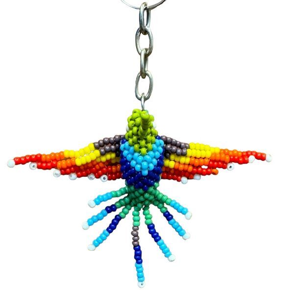 Picture of beaded keychain