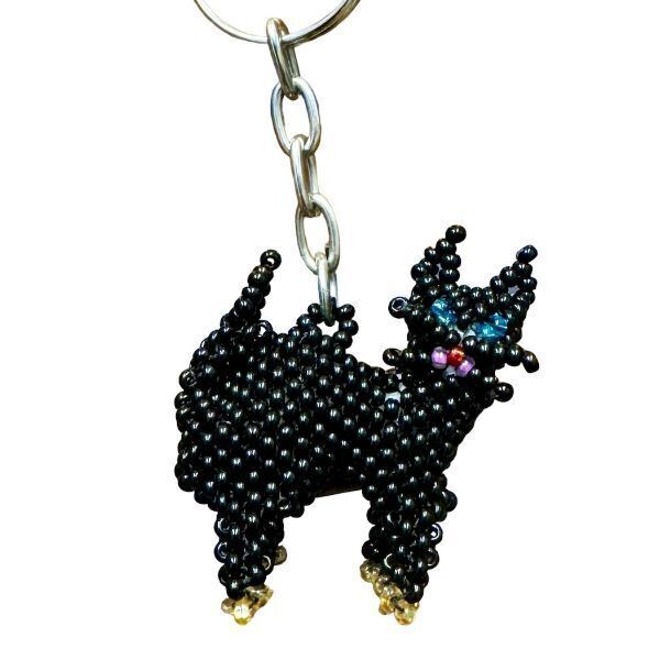 Picture of beaded keychain