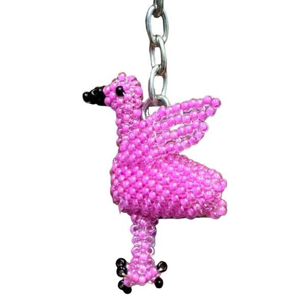 Picture of beaded keychain