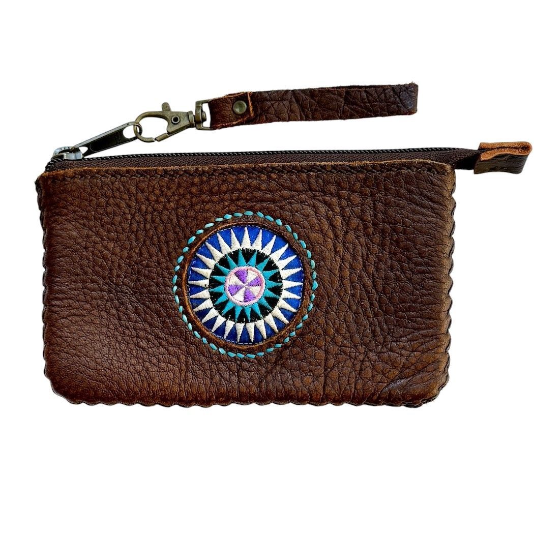 Picture of mola leather pouch