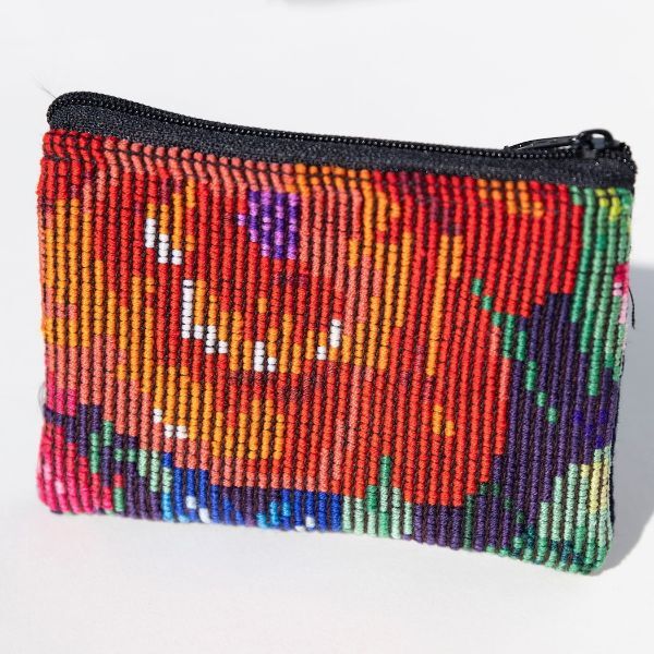 Picture of huipil two zip pouch