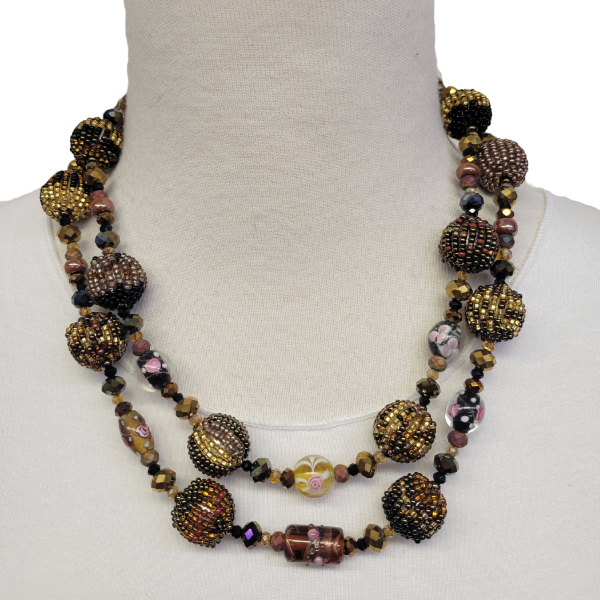 Picture of carousel beaded necklace