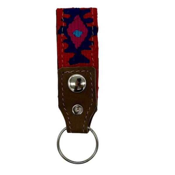 Picture of leather cinta keyring