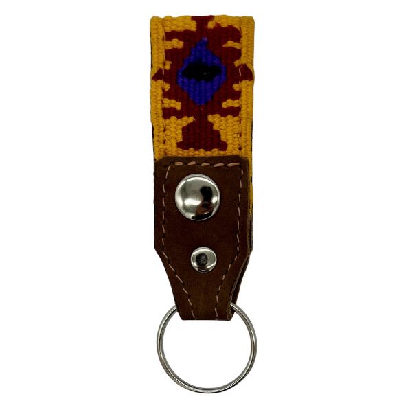 Picture of leather cinta keyring