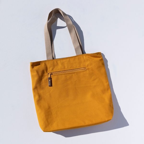 Picture of reversible canvas tote bag