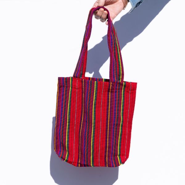 Picture of raya woven cotton tote bag