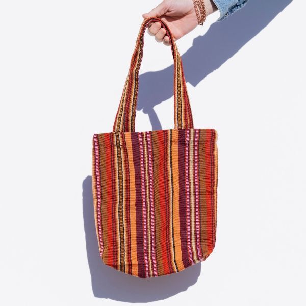 Picture of raya woven cotton tote bag