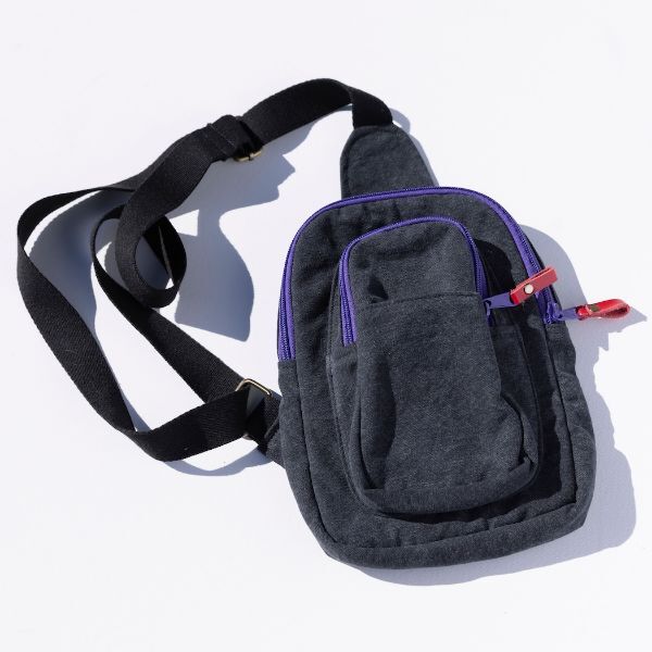 Picture of tricolor sling bag