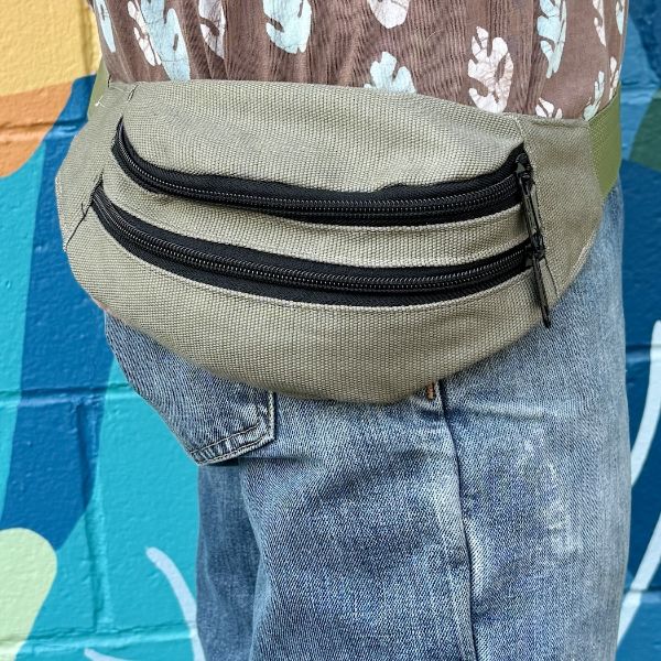 Picture of canvas fanny pack